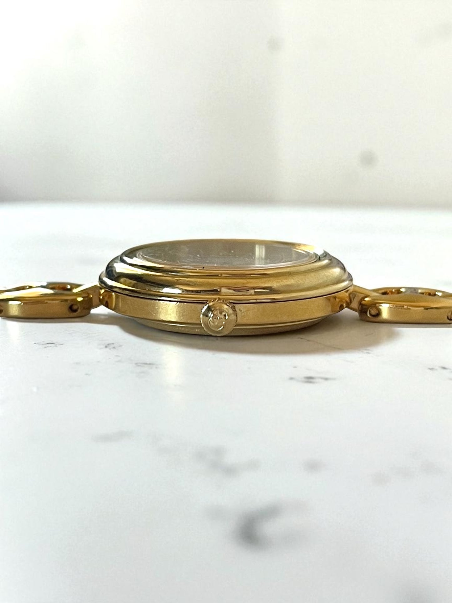 Vintage Gucci Watch Gold Plated Bracelet | Interchangeable Gold Bezel