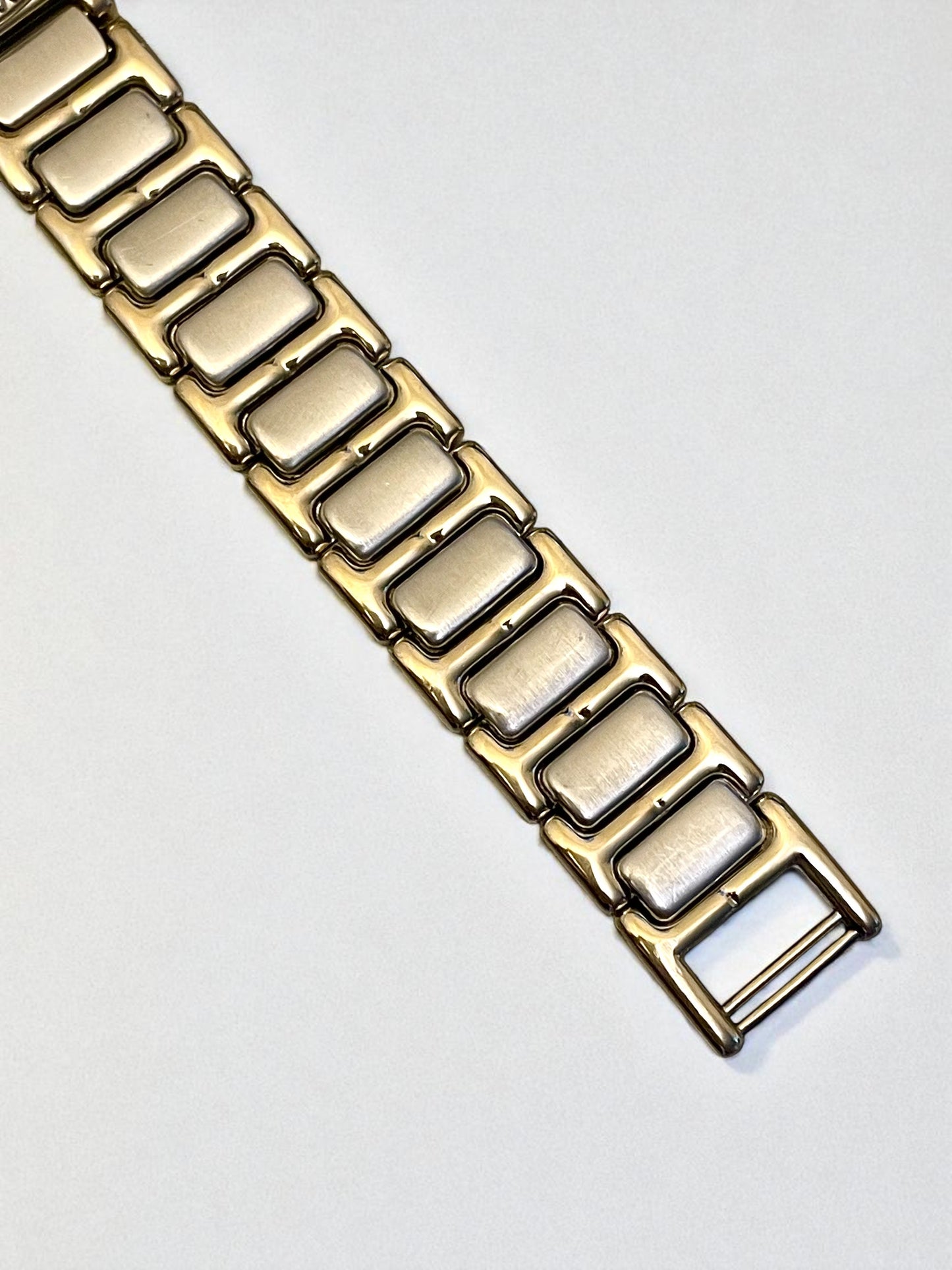 Yves Saint Laurent Vintage Quartz Watch | Two Tone Stainless Steel Bracelet