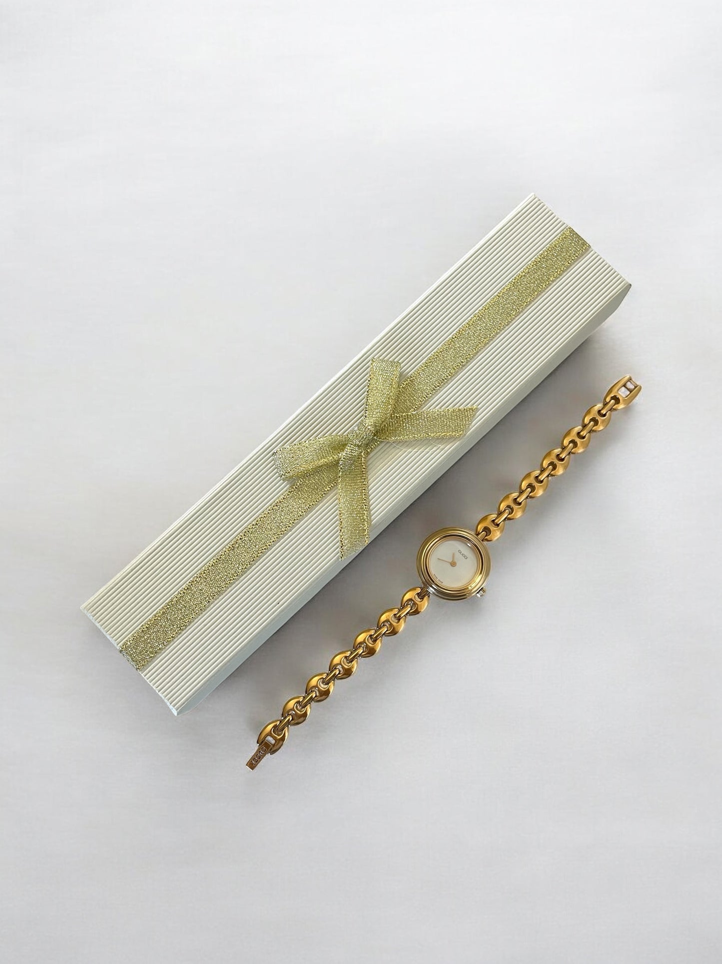 Vintage Gucci Watch Gold Plated Bracelet | Interchangeable Gold Bezel