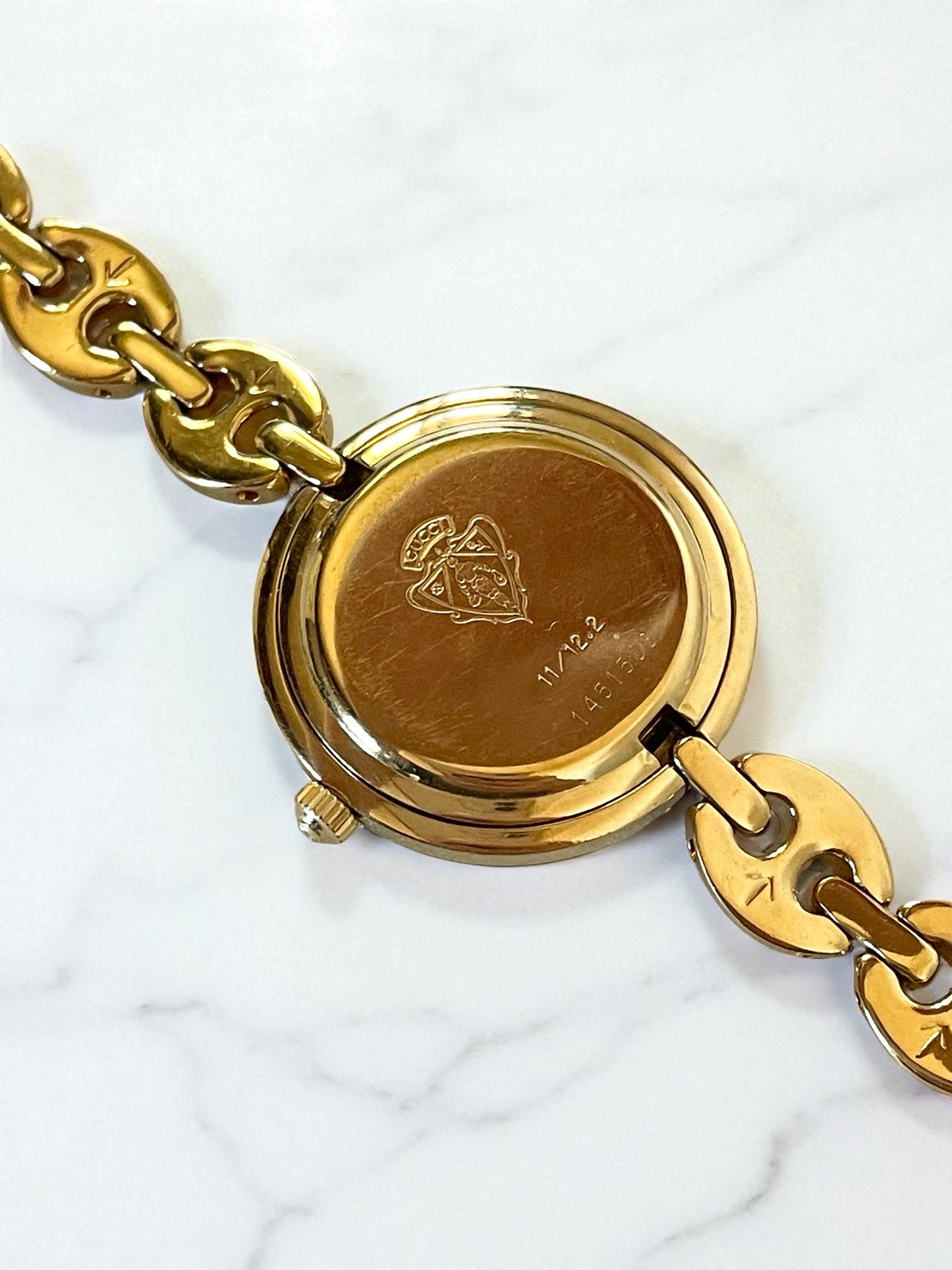 Vintage Gucci Watch Gold Plated Bracelet | Interchangeable Gold Bezel
